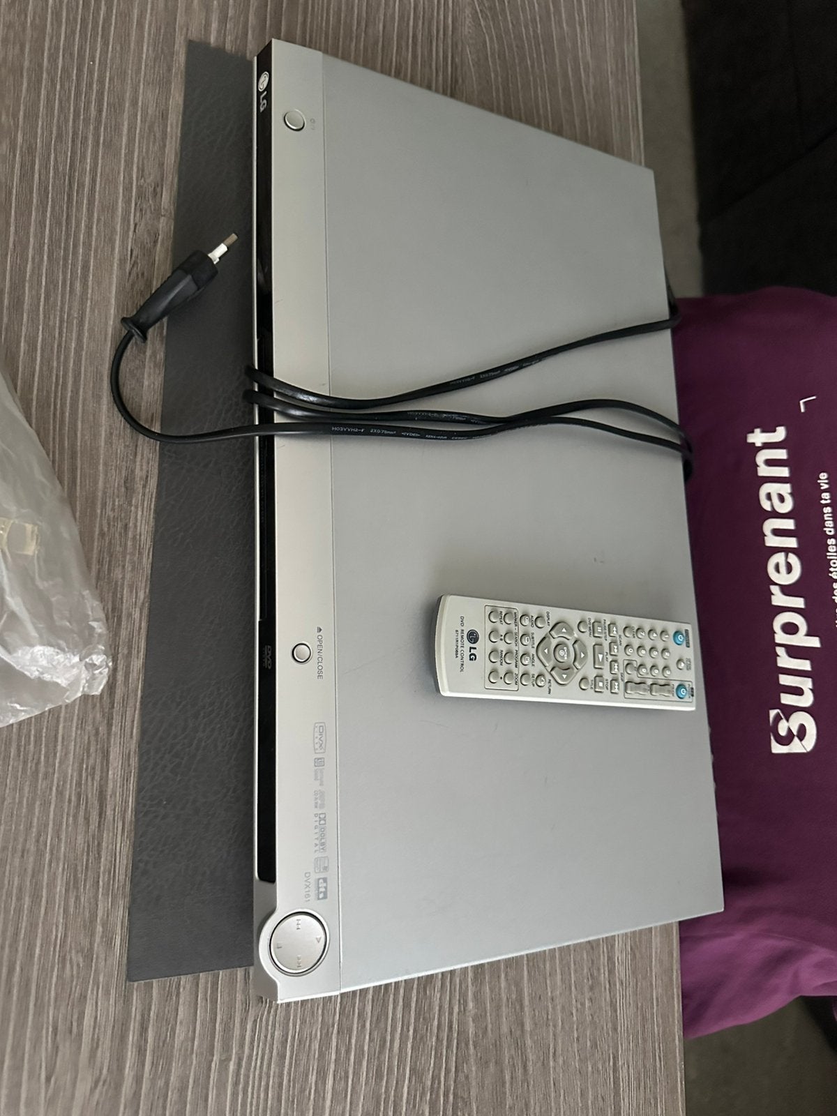 Lecteur DVD LG, TV, Hi-fi & Vidéo, Lecteurs DVD, Enlèvement ou Envoi, Utilisé, Lecteur DVD, LG