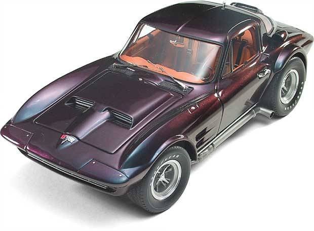 1/18 Monte Carlo EXOTO Corvette, Ophalen of Verzenden, Zo goed als nieuw
