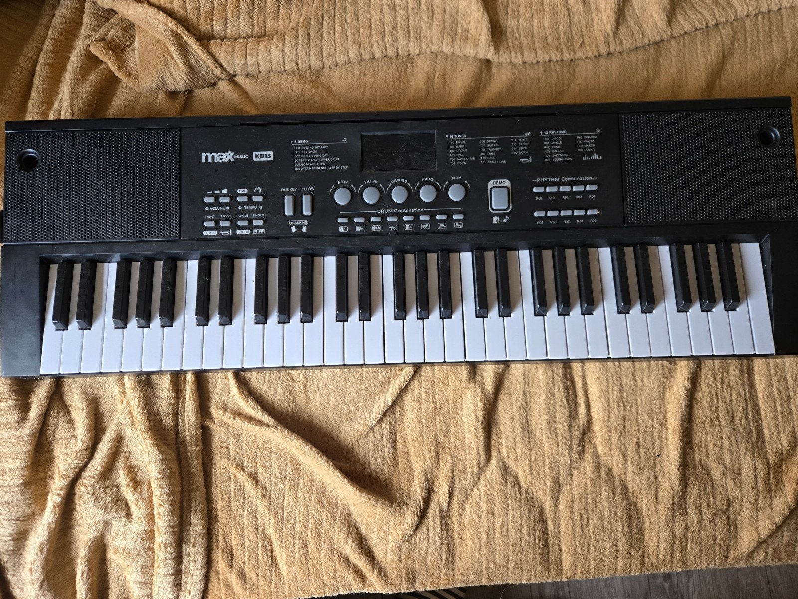 clavier, Enlèvement