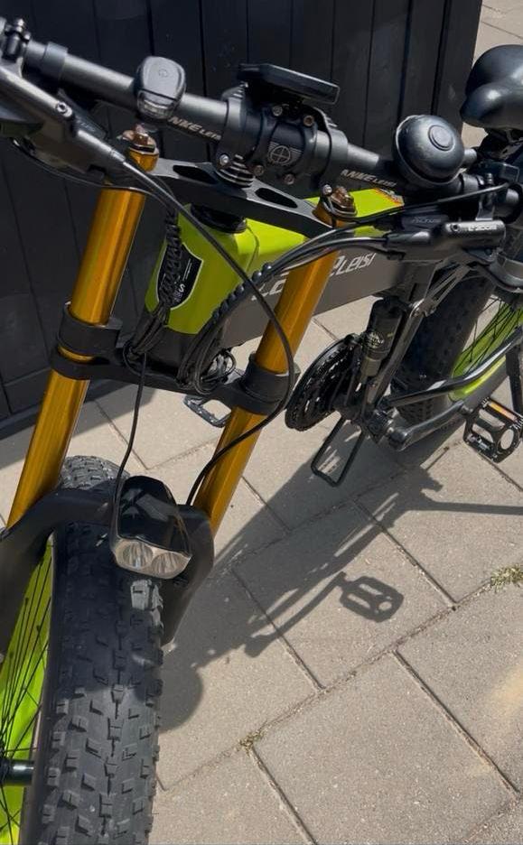 Electriche fiets Lankeleisi XT750 Plus Large Fork, Ophalen, Zo goed als nieuw