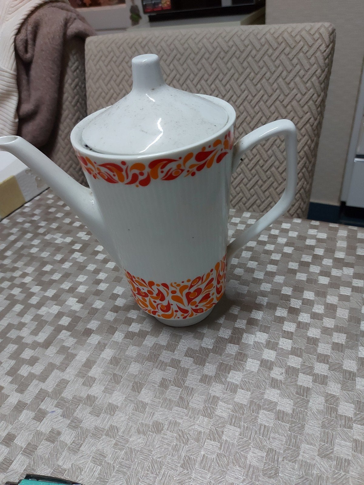 theepot vintage gratis, Ophalen
