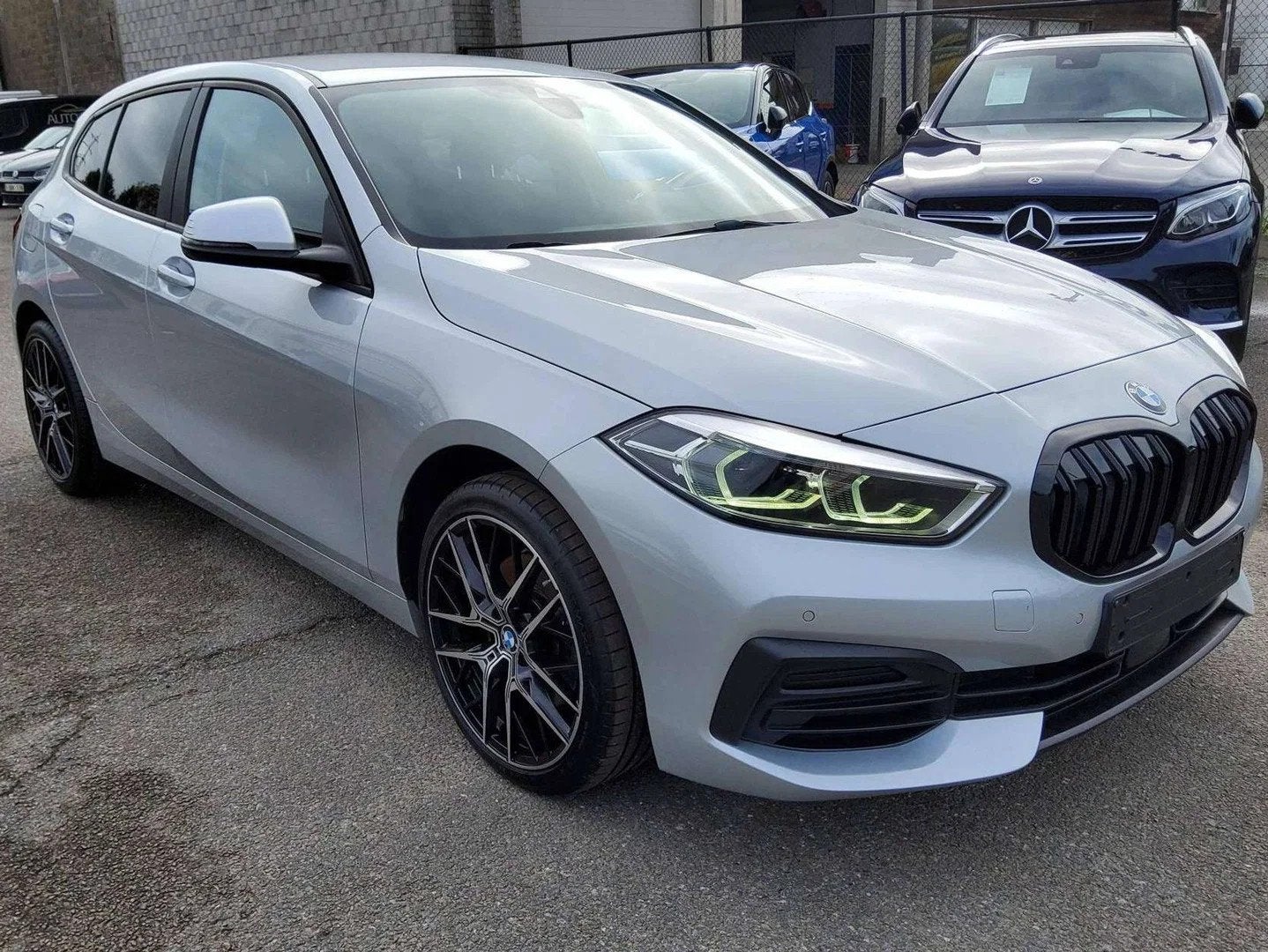 BMW 1 Serie 118 118iA OPF BENZINE AUTOMAAT (automatique), Autos, Argent ou Gris, Achat, Euro 6, Entreprise