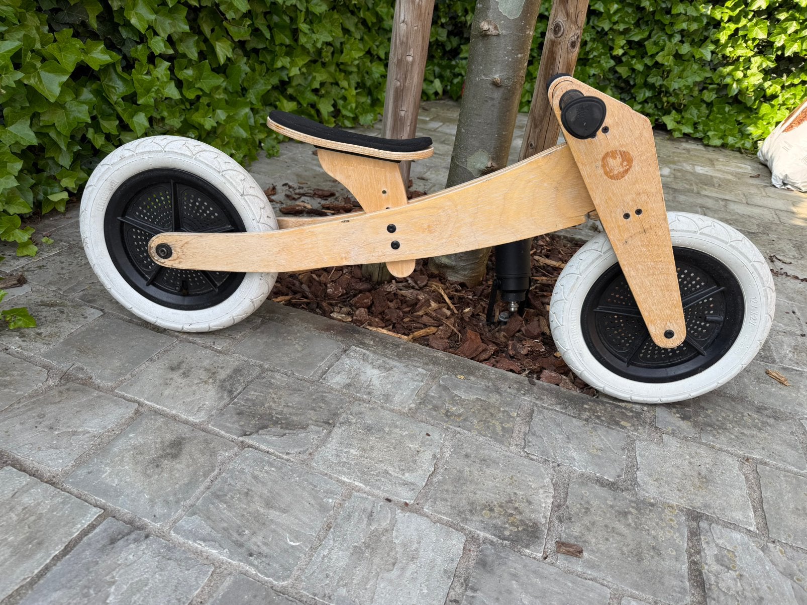 Wishbone fiets met reservewiel, Ophalen, Zo goed als nieuw, Loopfiets