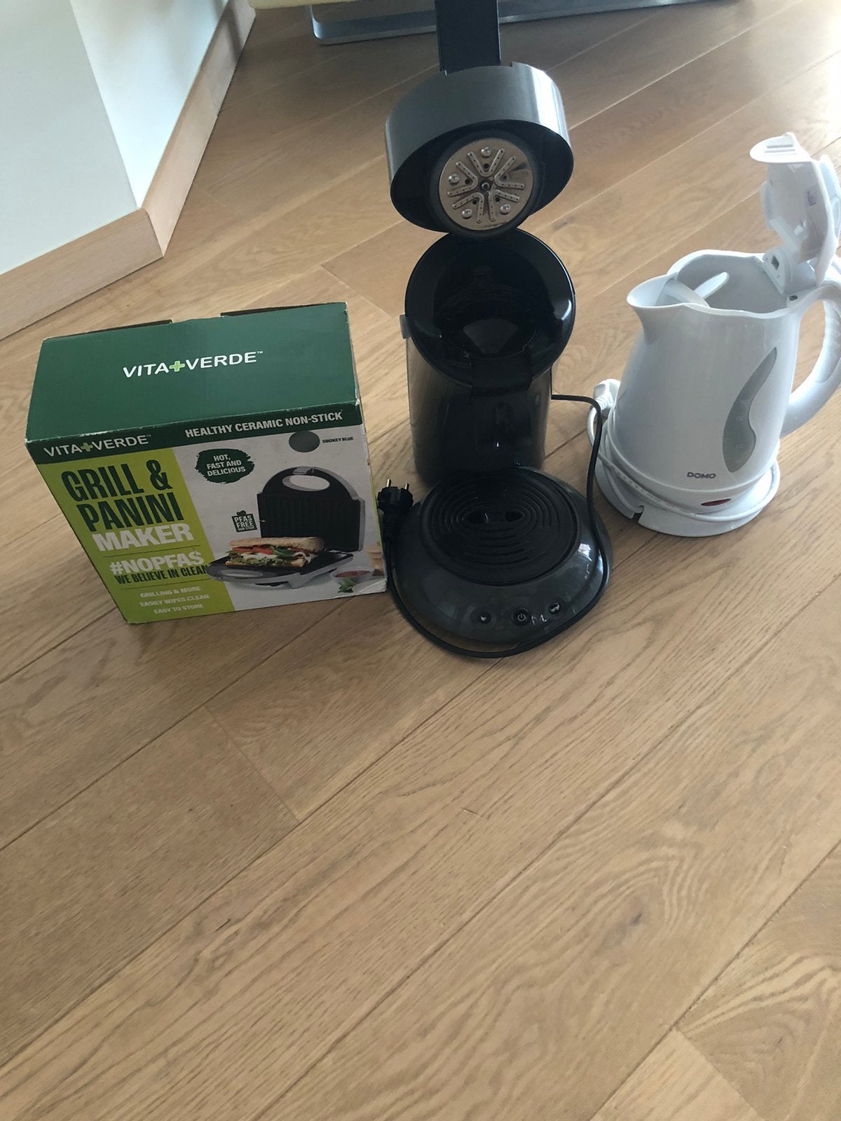 Grill, senseo en waterkoker, Enlèvement, Comme neuf, Philips, Senseo