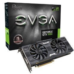 EVGA Nvidia GTX 1080, Computers en Software, Videokaarten, Ophalen, PCI-Express 3, Gebruikt, HDMI