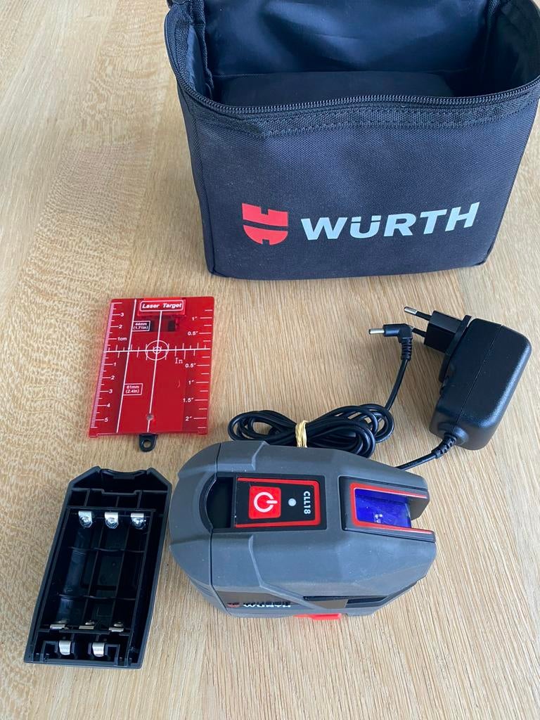 Würth Kruislijnlaser Rood, Ophalen, Zo goed als nieuw