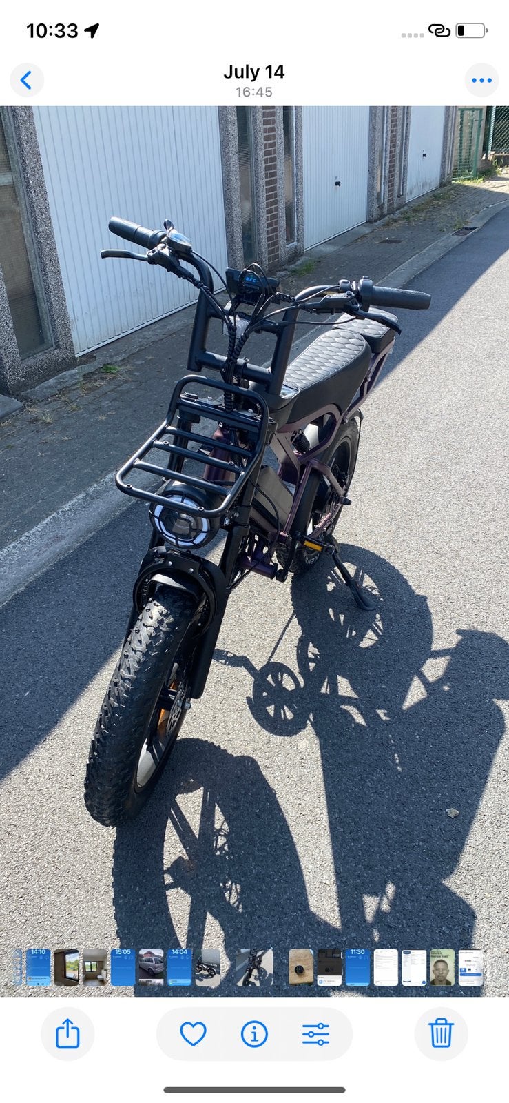 V20pro Electric bicycle, Ophalen of Verzenden, Zo goed als nieuw