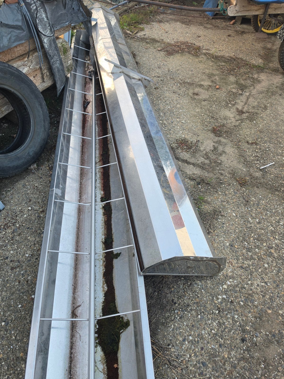 rvs inox trog, Zakelijke goederen, Ophalen