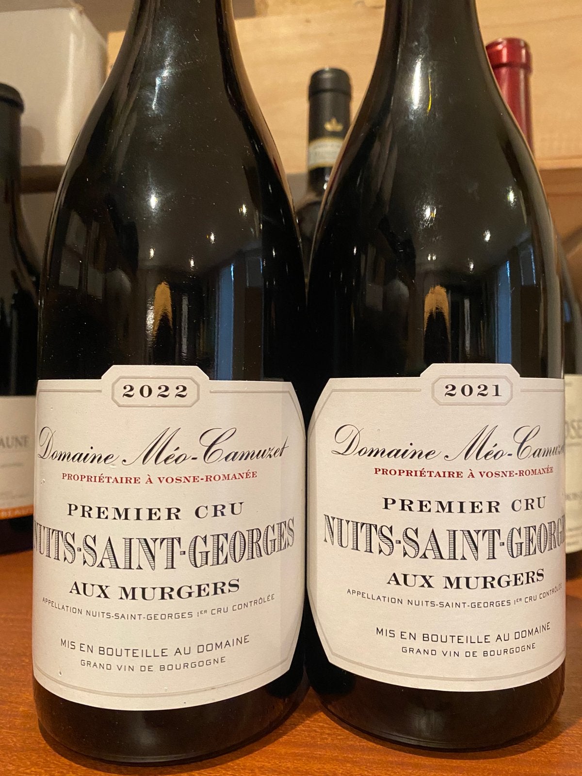 Nuits saint Georges 1er cru Murgers Meo Camuzet, Enlèvement ou Envoi, Comme neuf