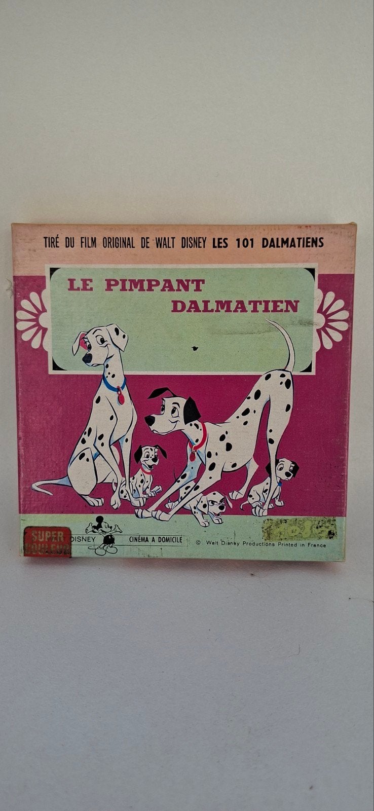 Film Disney 8 mm vintage « Le Pimpant Dalmatian », Enlèvement ou Envoi, Film 8 mm