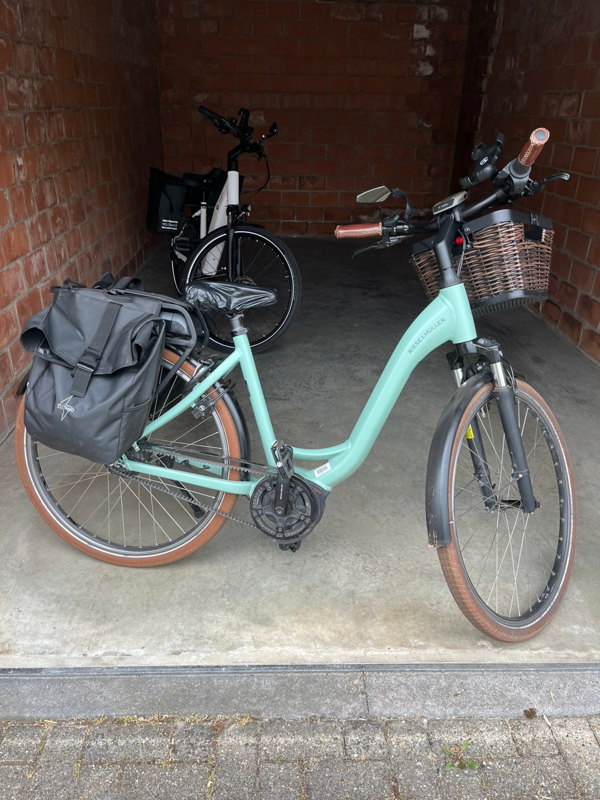 Riese en muller, Vélos & Vélomoteurs, Vélos électriques, Utilisé, Riese & Müller, 51 à 55 cm, 50 km par batterie ou plus, Enlèvement