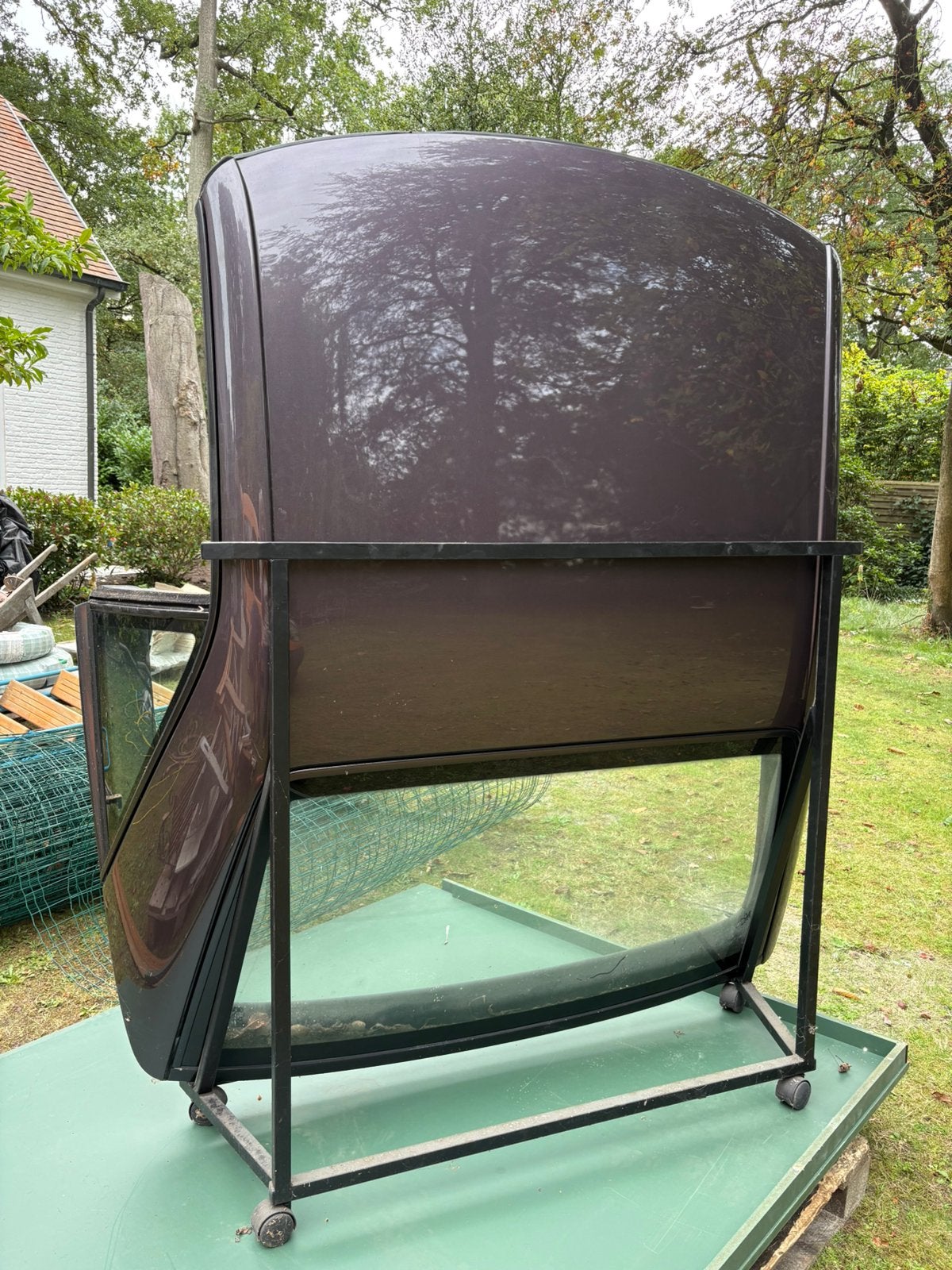 Hardtop + staander Mercedes SL, Enlèvement