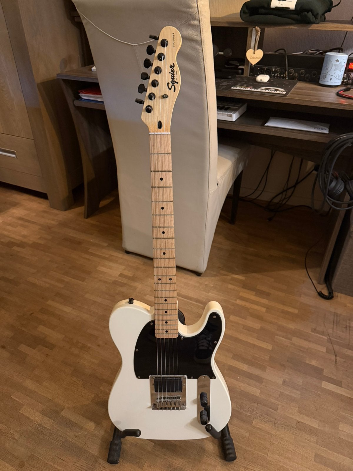 Squier Esquire Telecaster – EMG 81 +  Locking Tuners, Muziek en Instrumenten, Ophalen, Zo goed als nieuw