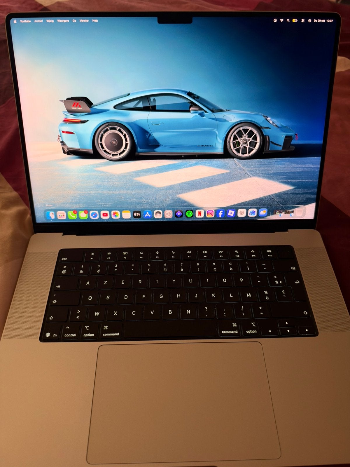 Macbook Pro M5 Pro 16 Inch, Computers en Software, 1 TB of meer, Zo goed als nieuw, 16 inch, Azerty