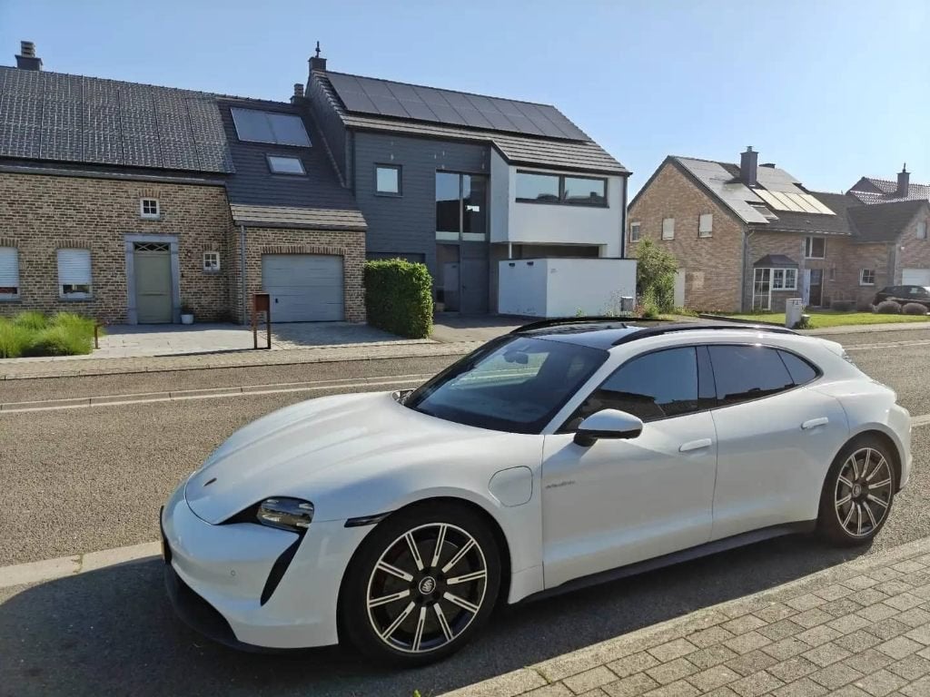 Porsche taycan 4S ST 93.4 kWh PB+ ACC 360 APPROVED, Cuir, Achat, Euro 6, Noir