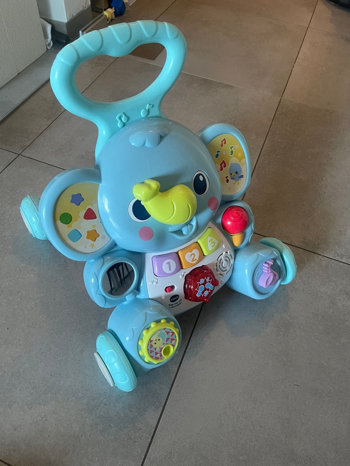 Loopwagen vtech olifant, Enlèvement, Comme neuf