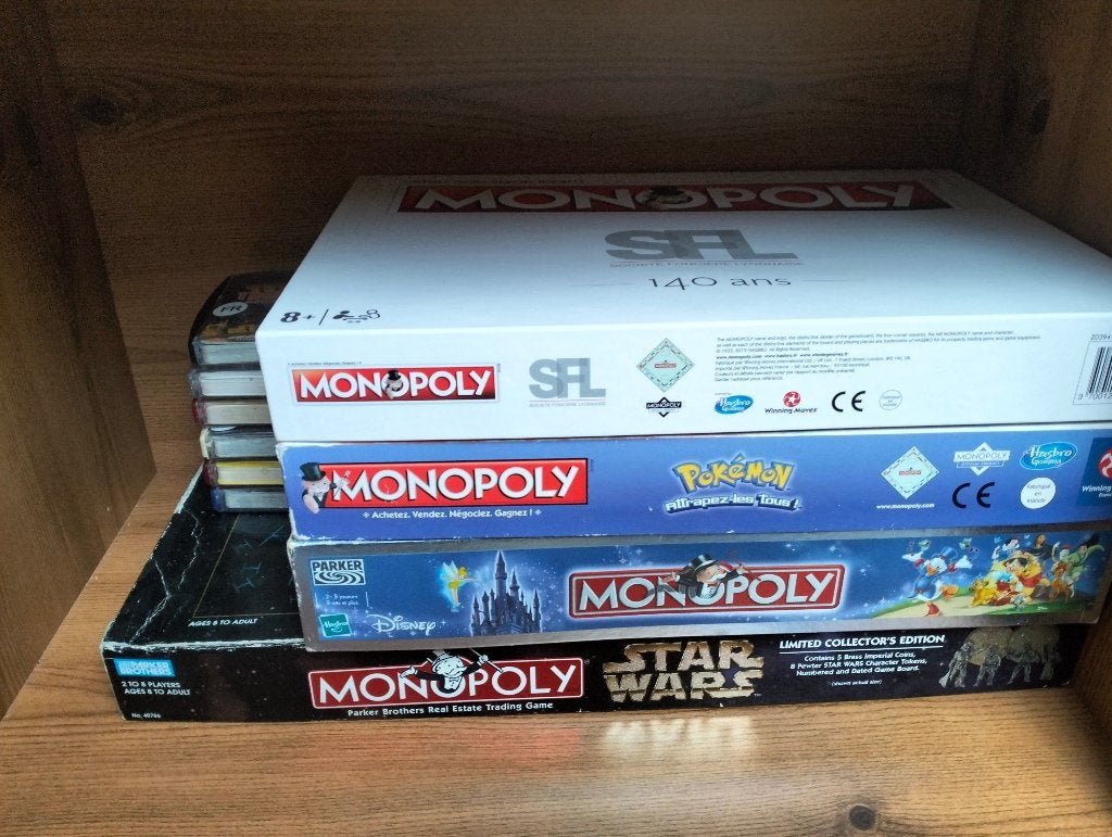 Divers Monopoly, Enlèvement ou Envoi, Utilisé