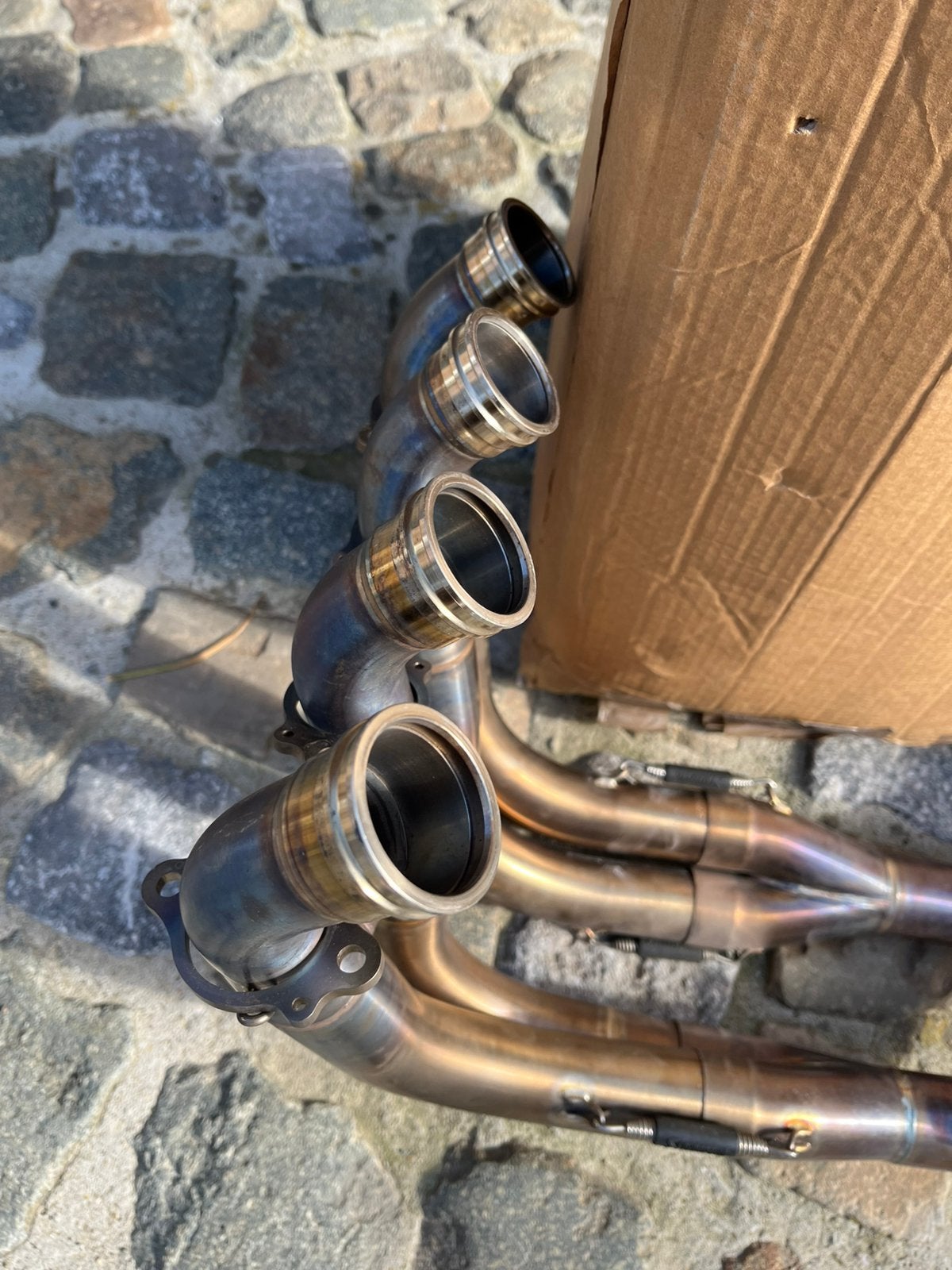Akrapovic voorbochten voor bmw s 1000r(r), Motoren, Particulier