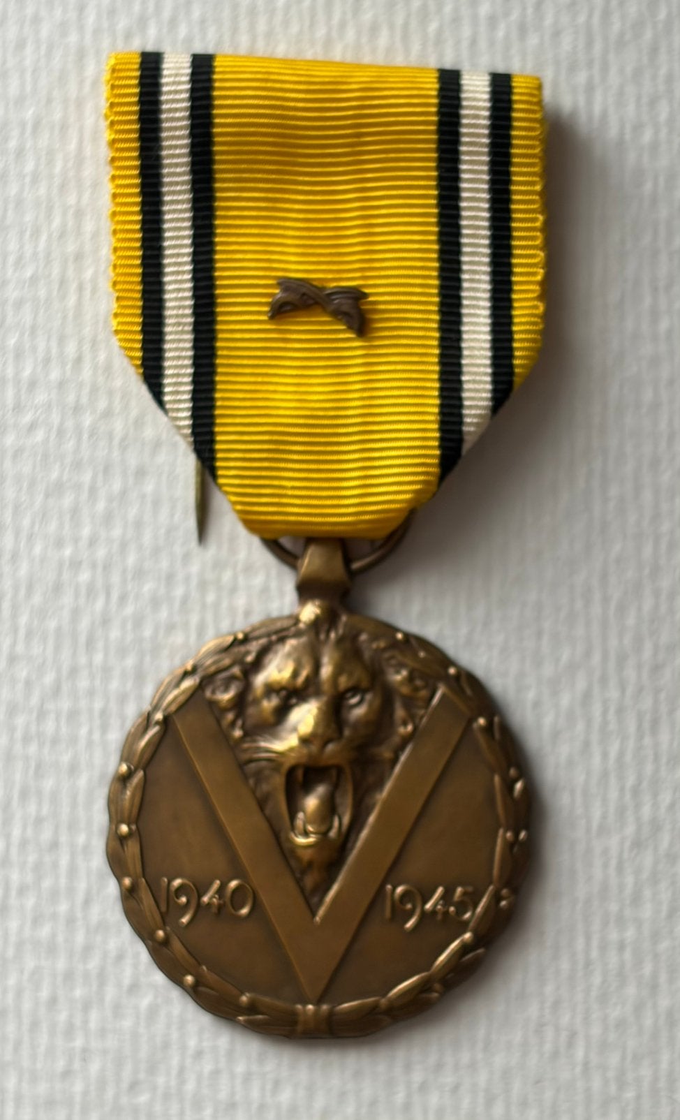 Médaille commémorative de la Seconde Guerre mondiale, Enlèvement ou Envoi, Armée de terre, Ruban, Médaille ou Ailes