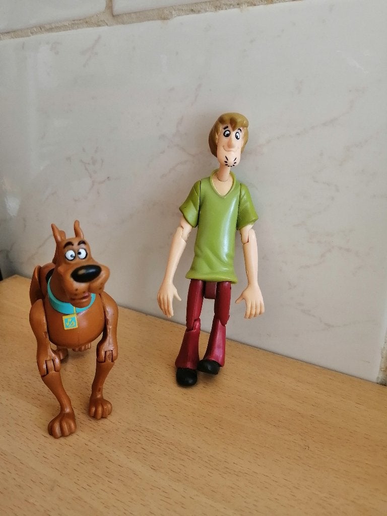 2 figurines articulées Scooby-Doo et Samy, Enlèvement ou Envoi, Comme neuf