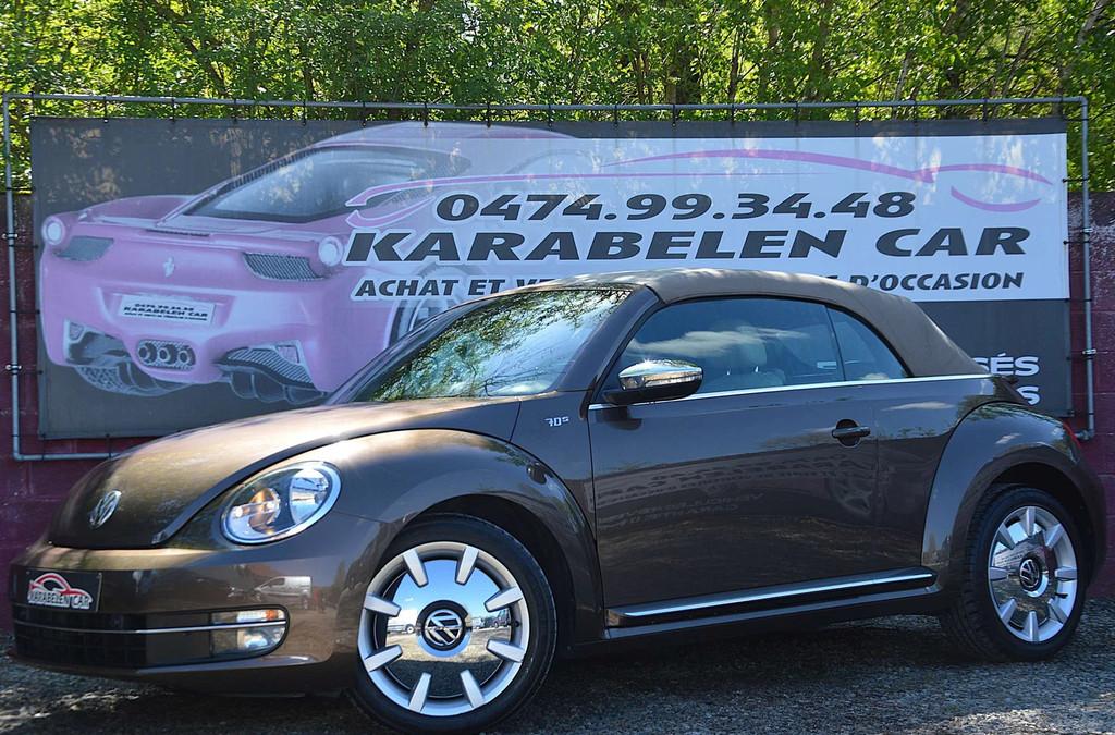 Volkswagen Beetle Cabriolet 1.2TSI Design 70S NAV SENS AV/AR, Euro 5, Achat, 105 ch, Beige