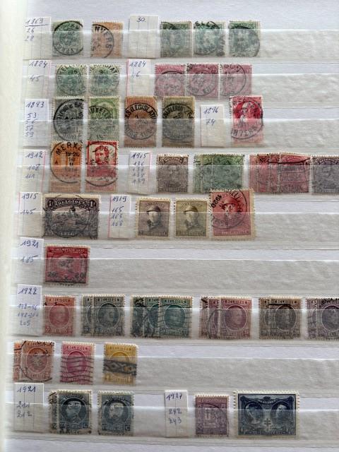 Postzegels België 1869-1994, Ophalen, Gestempeld, Gestempeld, Overig