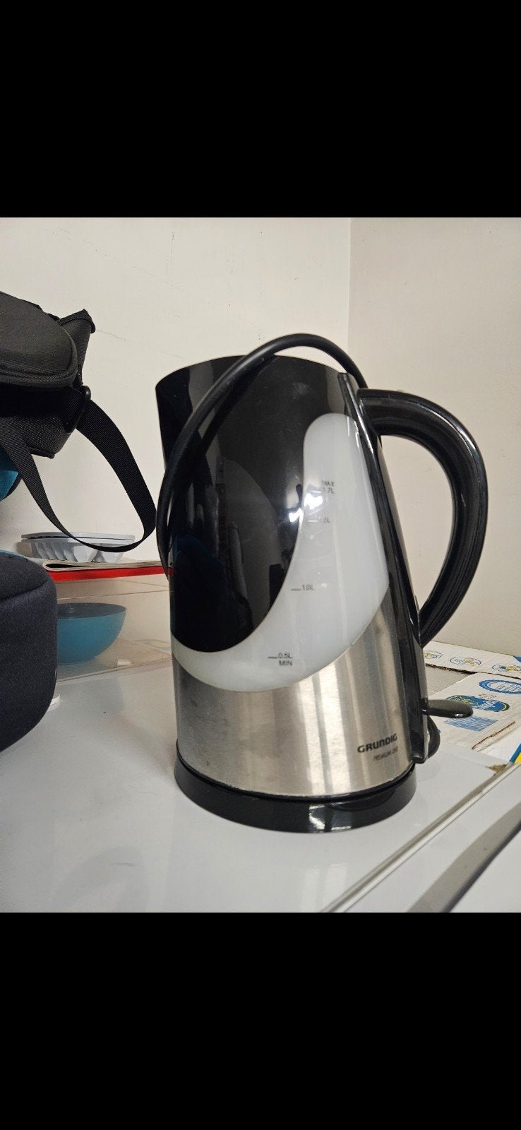waterkoker, Ophalen