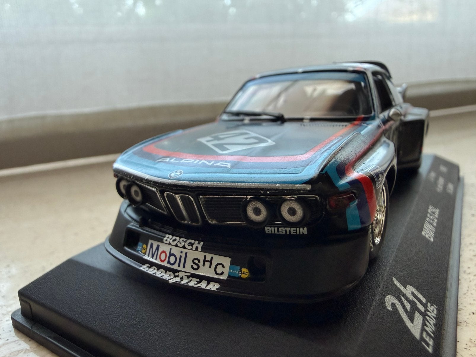 BMW 3.5 CSL, Hobby & Loisirs créatifs, Voitures miniatures | 1:43, Comme neuf, Voiture, Autres marques, Enlèvement ou Envoi
