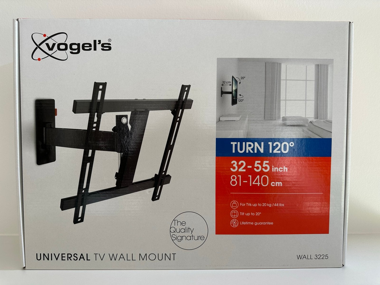 Tv beugel Vogel’s, Audio, Tv en Foto, Televisiebeugels, Ophalen, Zo goed als nieuw