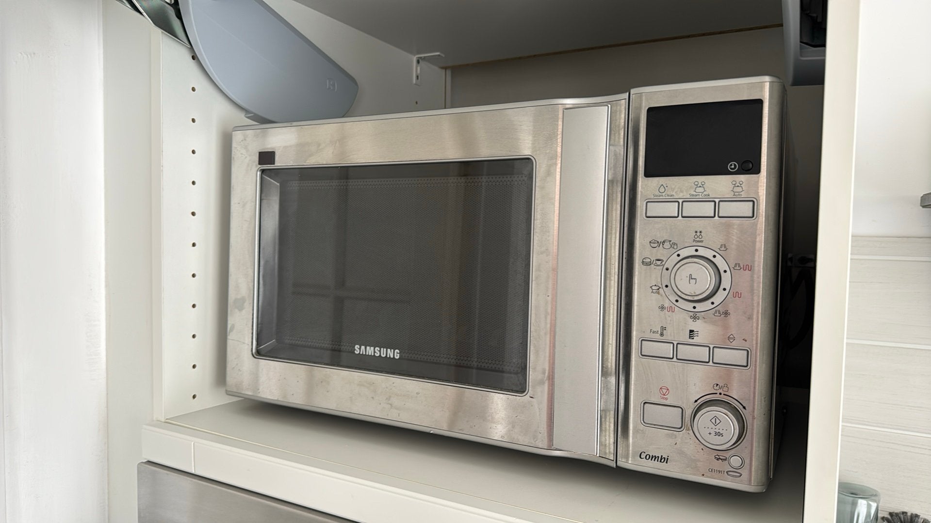 Micro ondes combi Samsung CE1191T Silver Built-in 32 L 900 W, Electroménager, Enlèvement, Utilisé