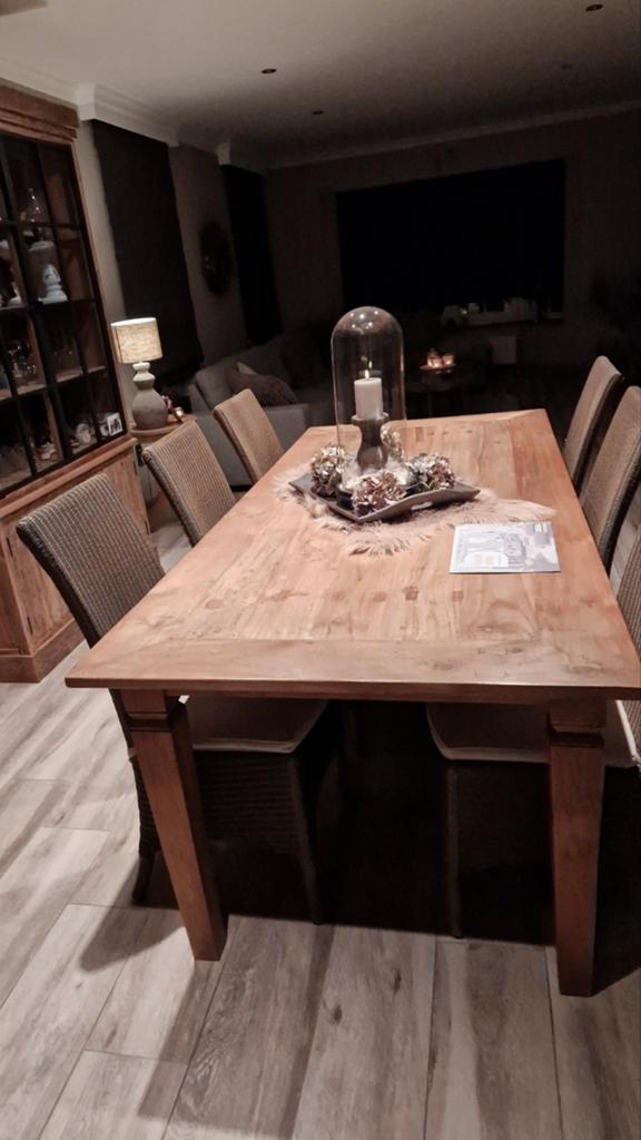 Tafel en 6 stoelen., Huis en Inrichting, Ophalen