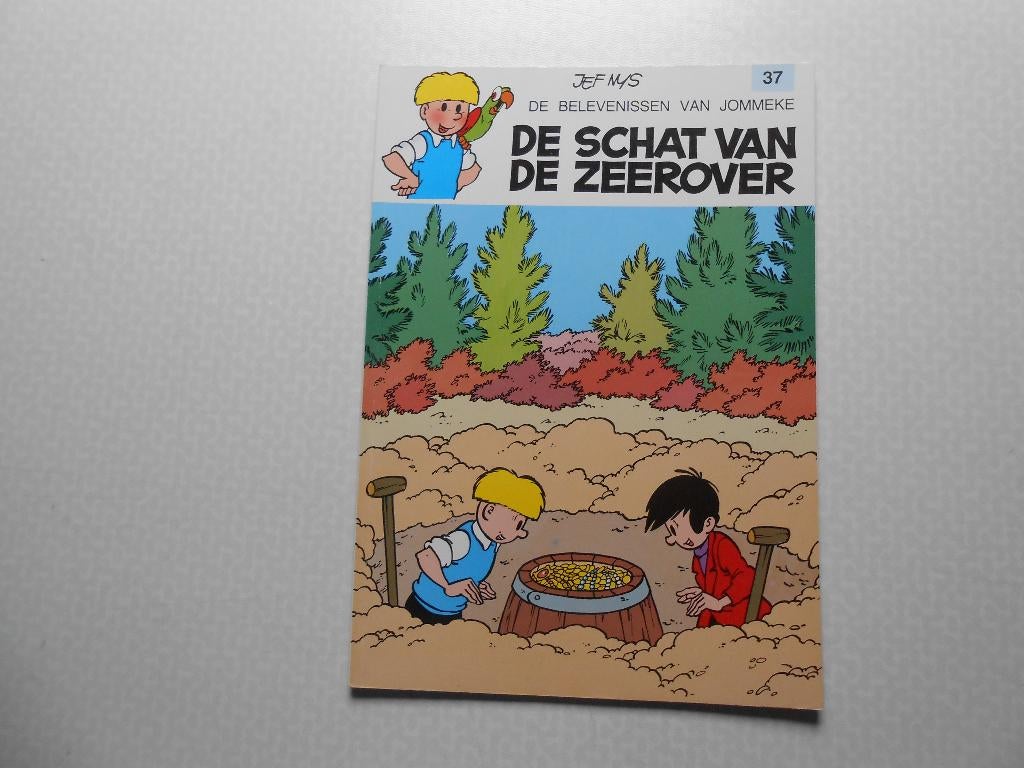 Jommeke 37 De schat van de zeerover 1991., Boeken, Stripverhalen, Eén stripboek, Nieuw, Ophalen of Verzenden, Jef Nijs