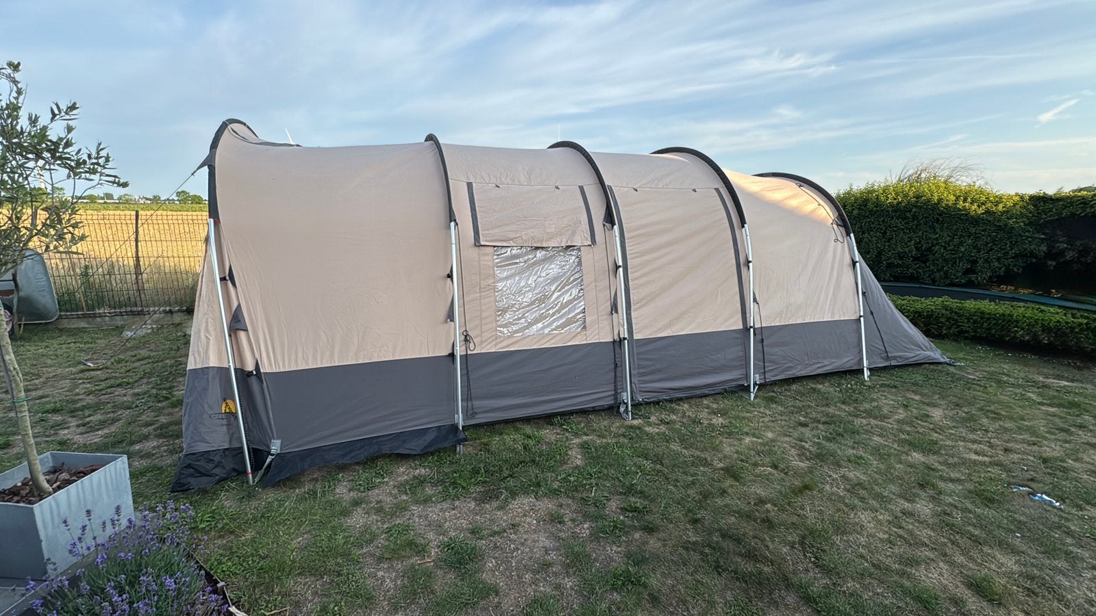 Safarica livingstone tunneltent, Ophalen, Zo goed als nieuw