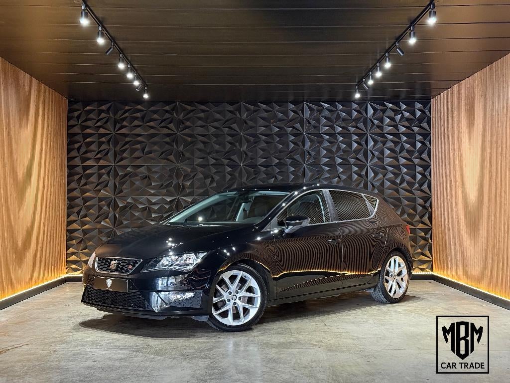 ✅Seat Leon 1.4 TSI FR GARANTIE Navi Cruise C Parkse Trekhaak, Voorwielaandrijving, 4 cilinders, Leon, Leder en Stof