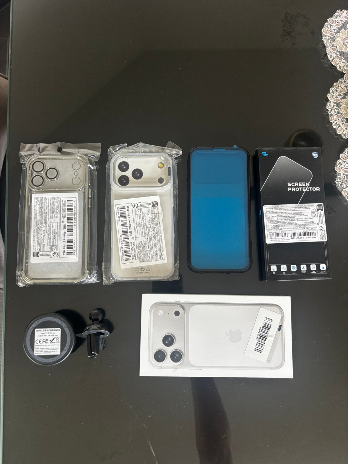Iphone 17 pro max (gris) neuf, Télécoms, Enlèvement ou Envoi, Comme neuf, IPhone 17