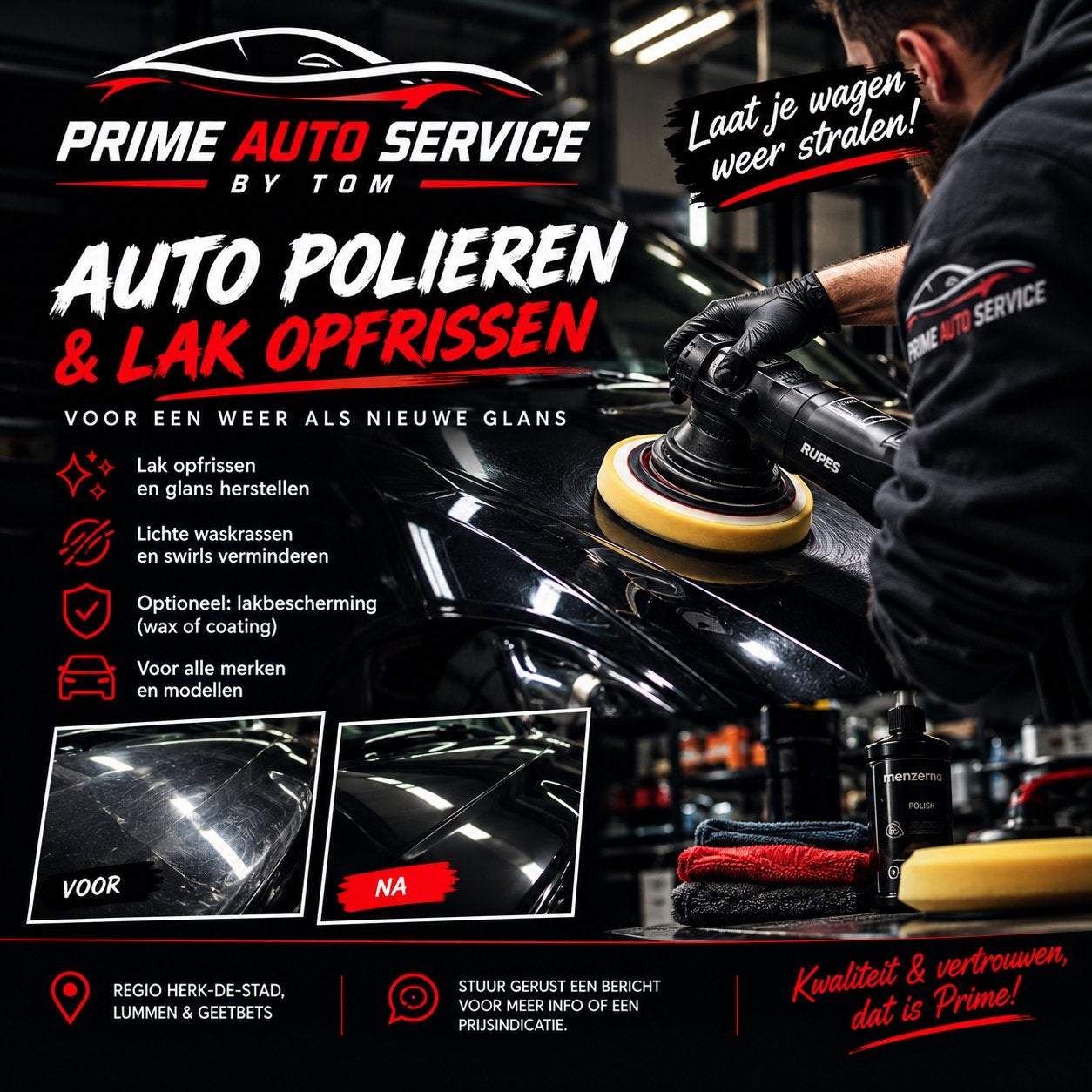 Auto polieren & lakcorrectie – Meer glans, minder krassen!, Auto-onderdelen, Ophalen, Voor