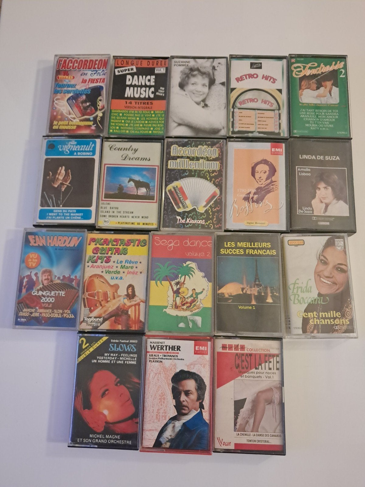 18 cassettes audio fonctionelle, CD & DVD, Cassettes audio, Enlèvement ou Envoi