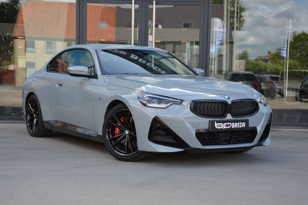 BMW 2 Serie 220 i Coupé M-Sport Pro (automatique), Autos, Argent ou Gris, 135 kW, Entreprise, Alcantara