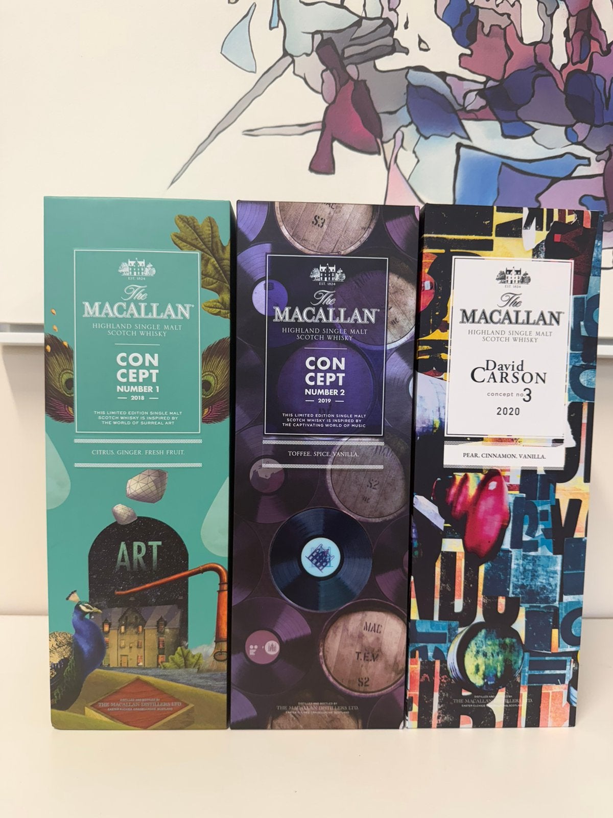 Concept Macallan 1 2 3 * 2 sets disponibles, Neuf, Autres régions, Pleine, Enlèvement