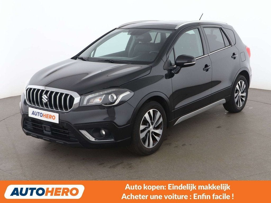Suzuki SX4 1.4 BoosterJet Comfort (bj 2017), Auto's, Suzuki, Voorwielaandrijving, Gebruikt, SX4, Zwart