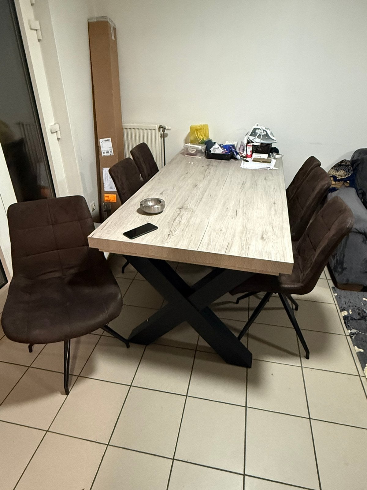 Eettafel, Huis en Inrichting, Ophalen, Gebruikt