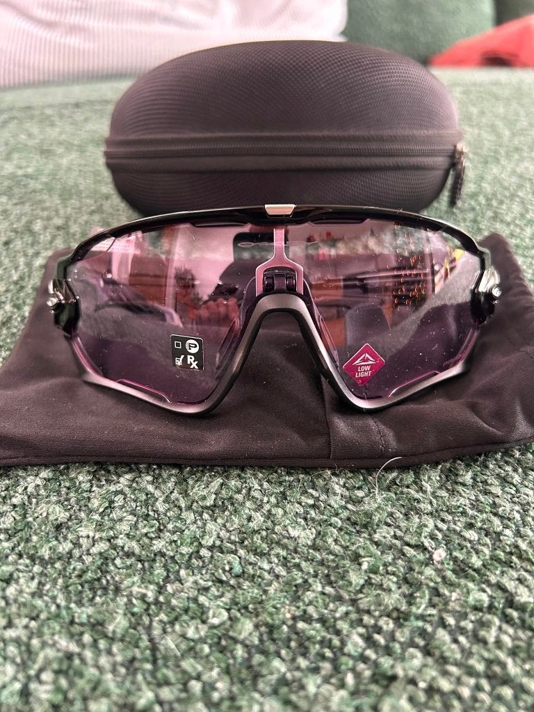 Lunettes Oakley Jawbreaker - Lentille Low Light -, Vélos & Vélomoteurs, Enlèvement ou Envoi, Neuf, Femmes, Oakley