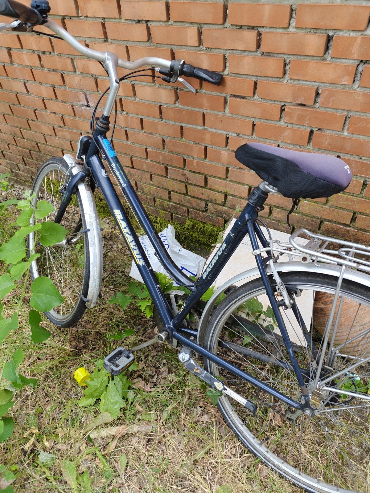 Batavus damesfiets, Ophalen, Gebruikt, Velgrem, Batavus