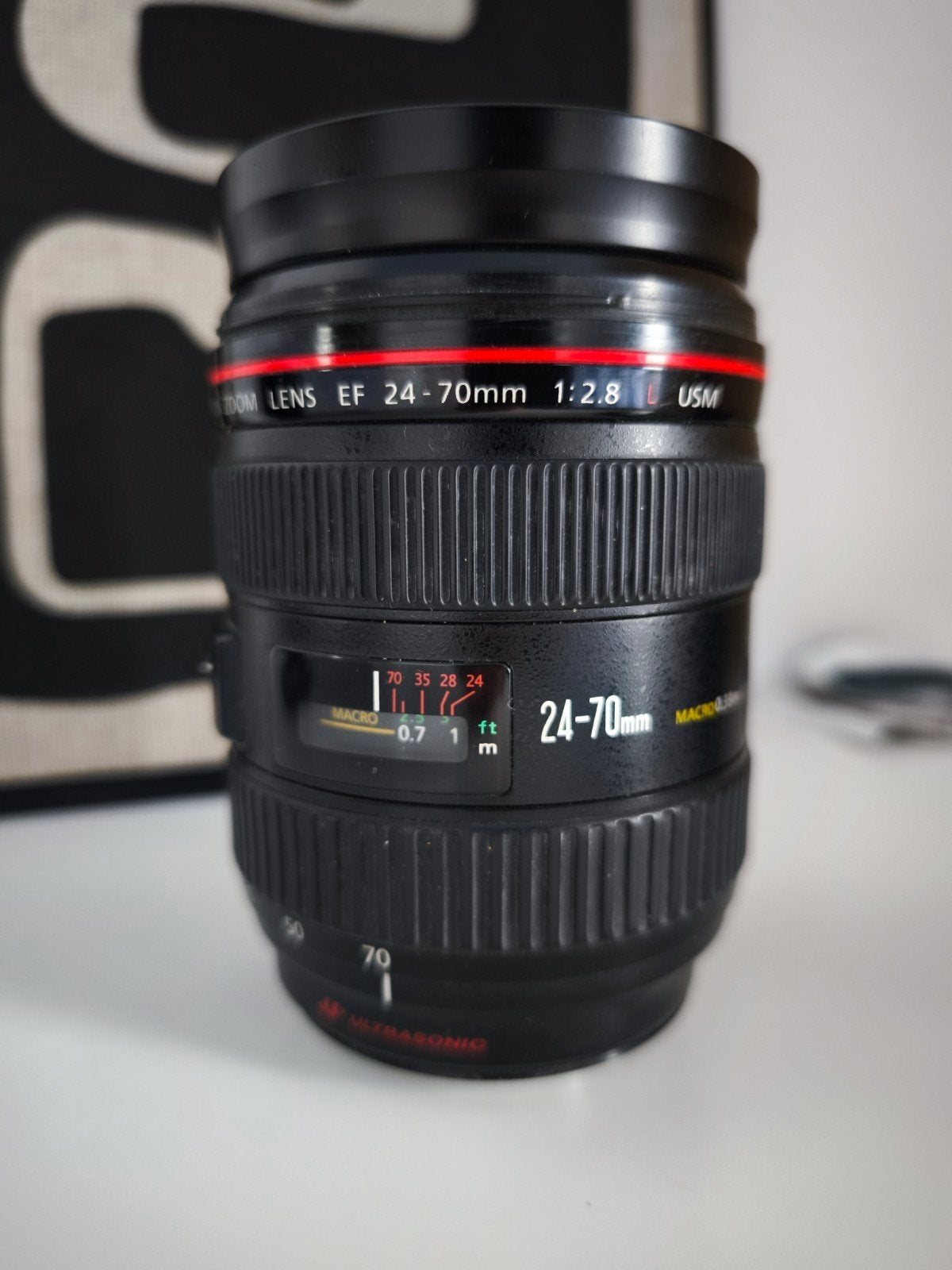 Canon Ef 24-70mm F2.8 USM L (MOET NU WEG), Audio, Tv en Foto, Foto | Lenzen en Objectieven, Ophalen, Zo goed als nieuw