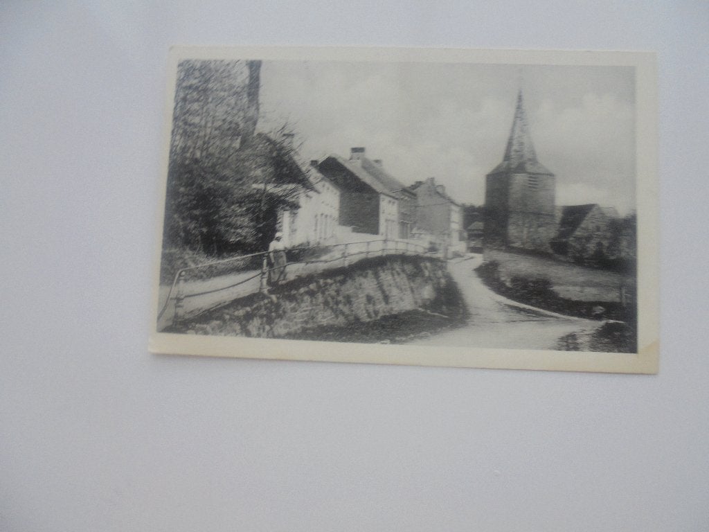 villers-la-ville -église, Verzenden, 1940 tot 1960, Ongelopen, Luik