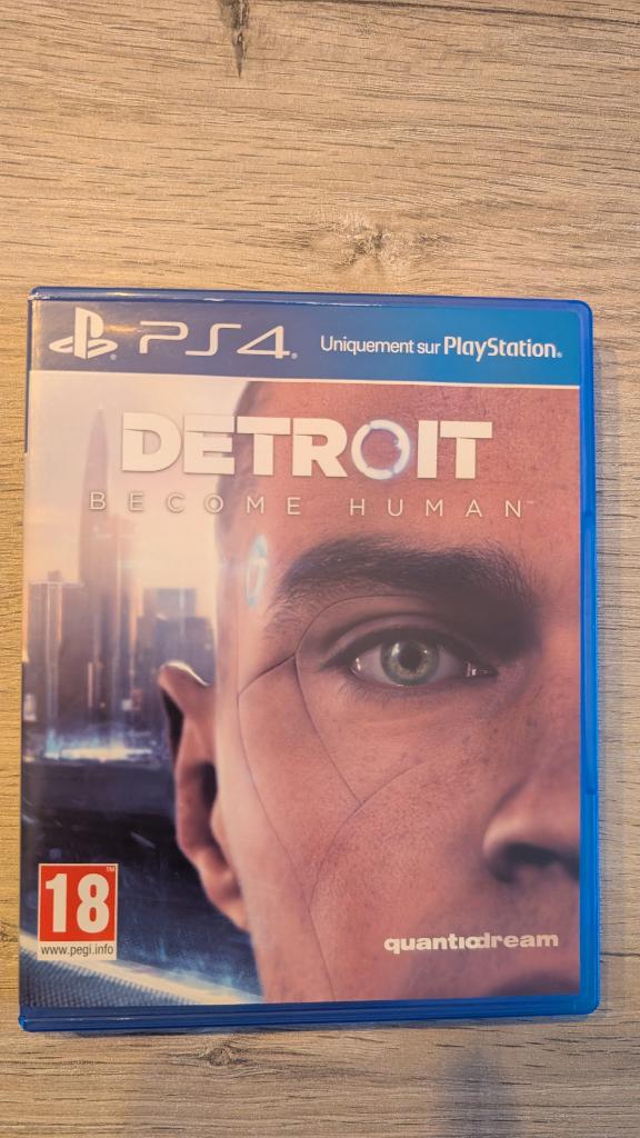 Detroit: Become Human — PS4, Games en Spelcomputers, Games | Sony PlayStation 4, Zo goed als nieuw, Role Playing Game (Rpg), 1 speler