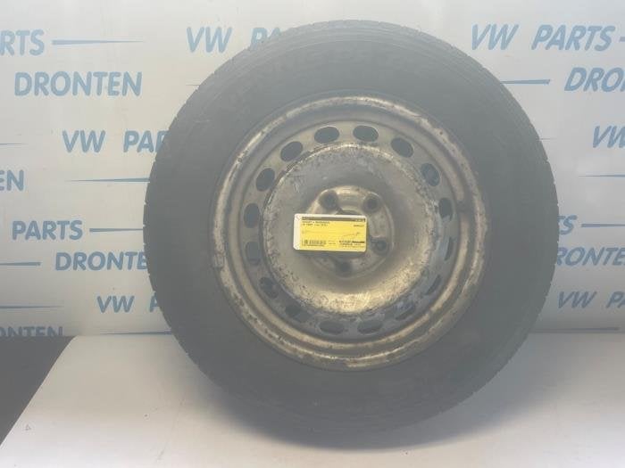 Kit de cric + Roue de secours d'un Volkswagen Caddy, Volkswagen, -, 3 mois de garantie, Utilisé