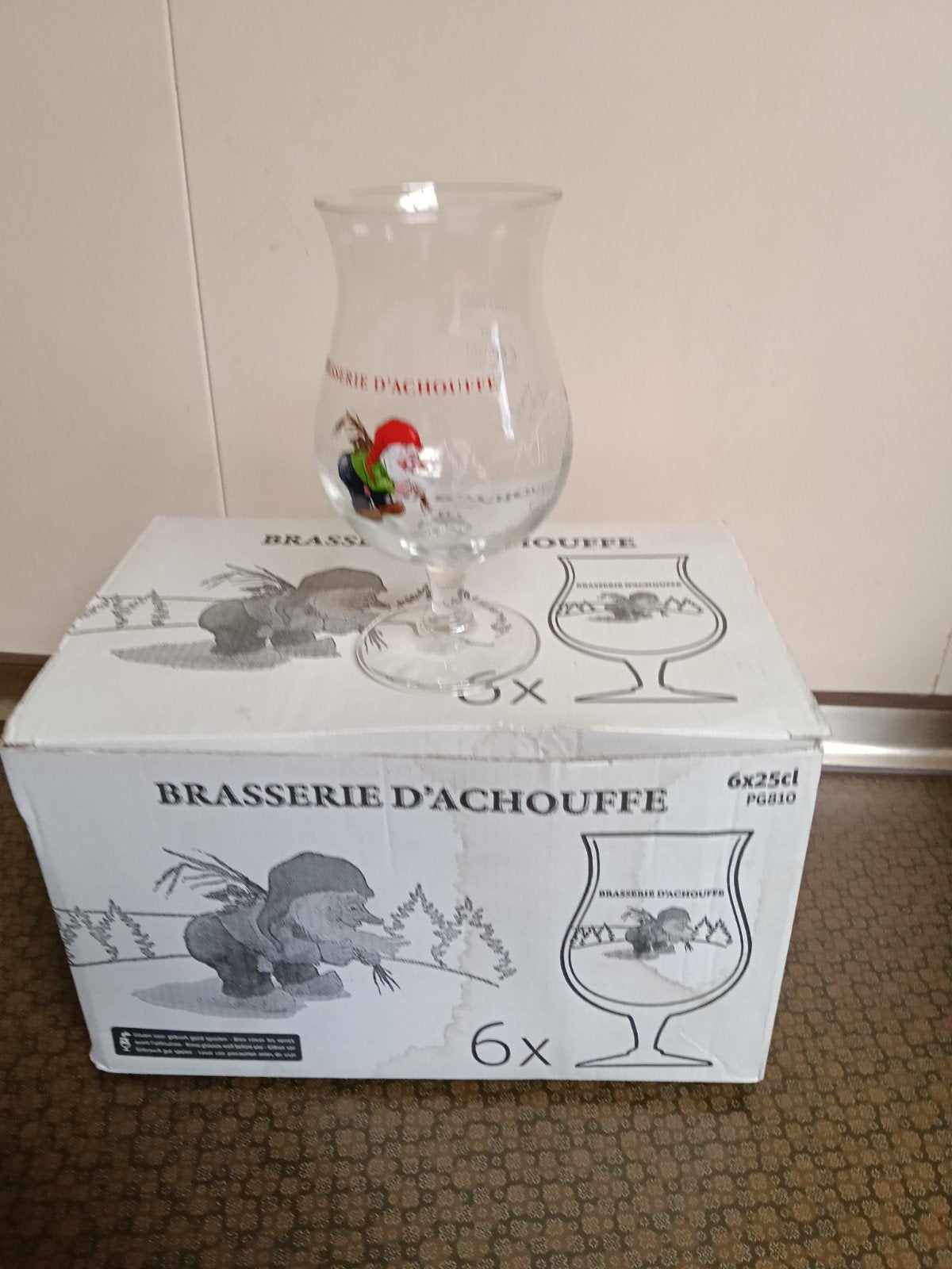 D'achouffe, Enlèvement
