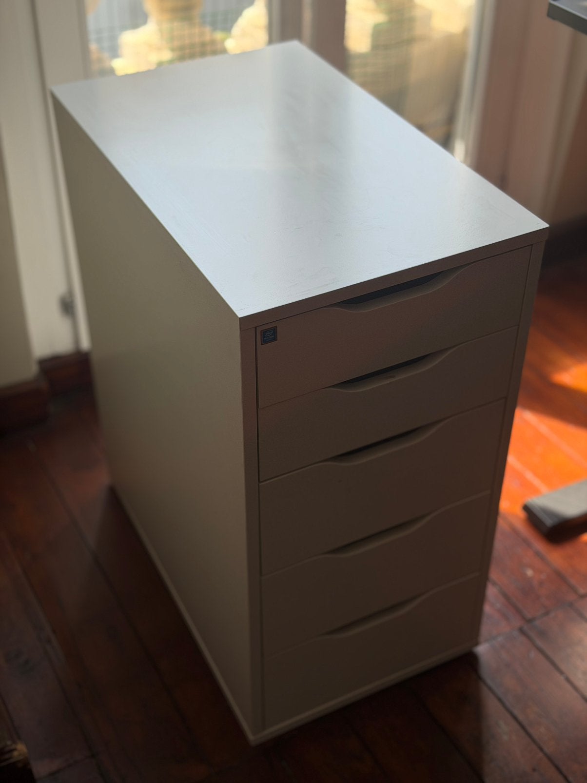 IKEA ALEX White 5-Drawer Unit – Good Condition, Huis en Inrichting, Kasten | Ladekasten, 5 laden of meer, Ophalen, Gebruikt