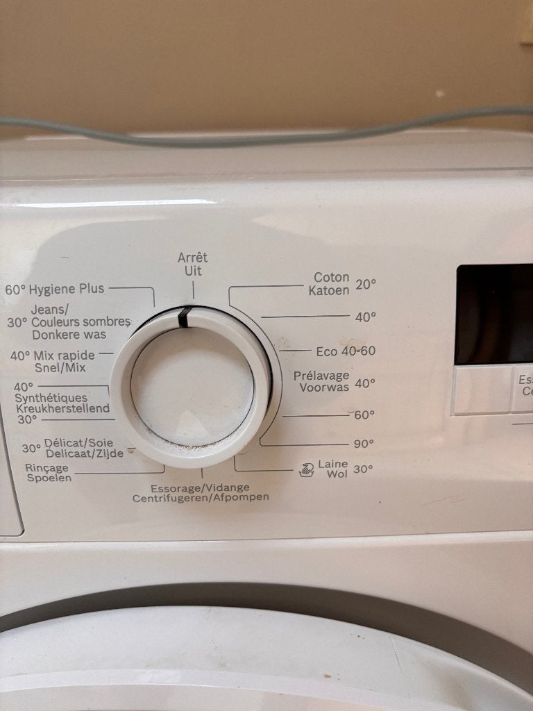 Wasmachine BOSCH, Elektronische apparatuur, Wasmachines, Ophalen, Energieklasse A of zuiniger, Zo goed als nieuw, Voorlader